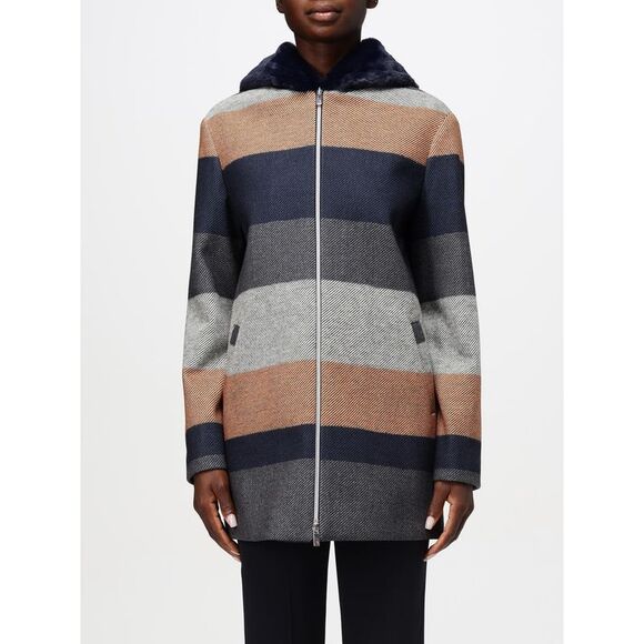 Hanita Coat Woman Blue - Picture 1 of 4